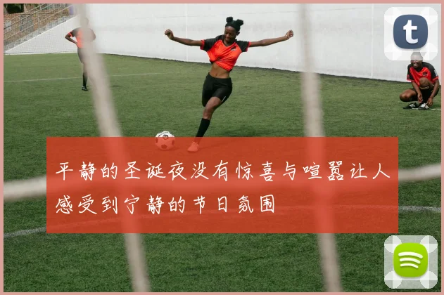 平静的圣诞夜没有惊喜与喧嚣让人感受到宁静的节日氛围