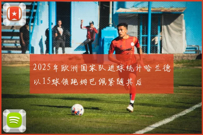 2025年欧洲国家队进球统计哈兰德以15球领跑姆巴佩紧随其后
